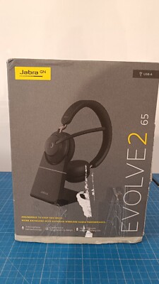 Jabra Evolve2 65 USB-A MS Stereo Desk Stand schwarz Kopfbügel Headset _1_5