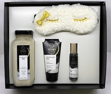 Bath Body Works 4pc Gift Set Aromatherapy Moonlight Zen Black Chamomile