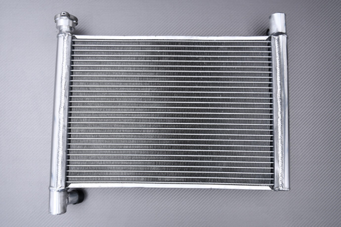 Refroidisseur d'eau Racing en alu aéronautique renforcé pour Polaris Scrambler 850 XP