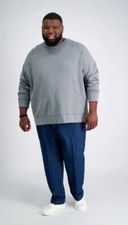 Haggar Big  Tall Stretch Denim Trouser