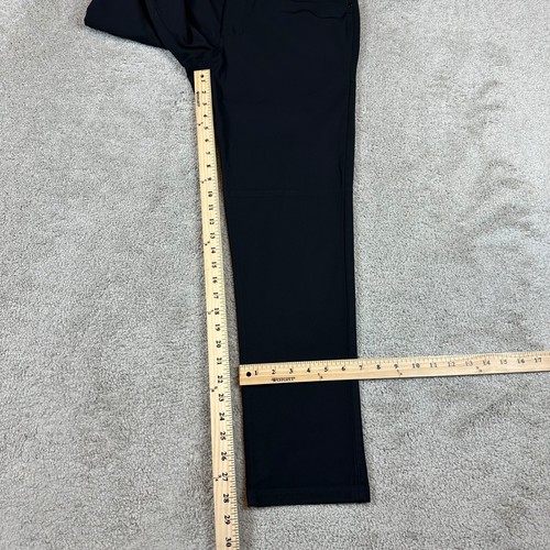 Lululemon Pants Mens 33 Black ABC Comfort Classic Fit Warpstreme Athletic - Picture 14 of 16