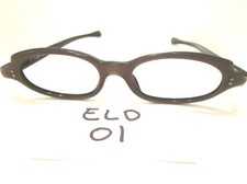 Vintage El Odette Black Eyeglass Frame ELO-01