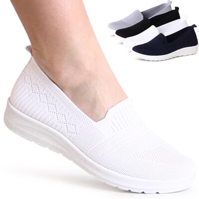 Chaussures Pour Femmes Baskets Légères Slippers Sneakers Slip On