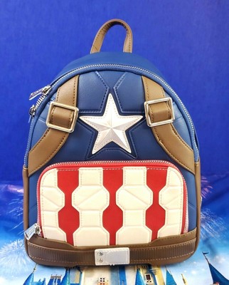 captain america backpack loungefly