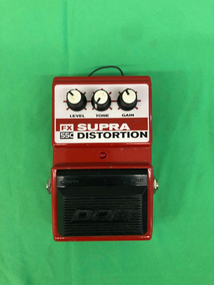 DOD FX 55c Supra Distortion Vintage Guitar Effect Pedal