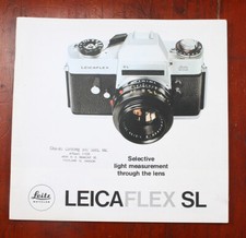 LEITZ LEICAFLEX SL SALES BROCHURE/126457
