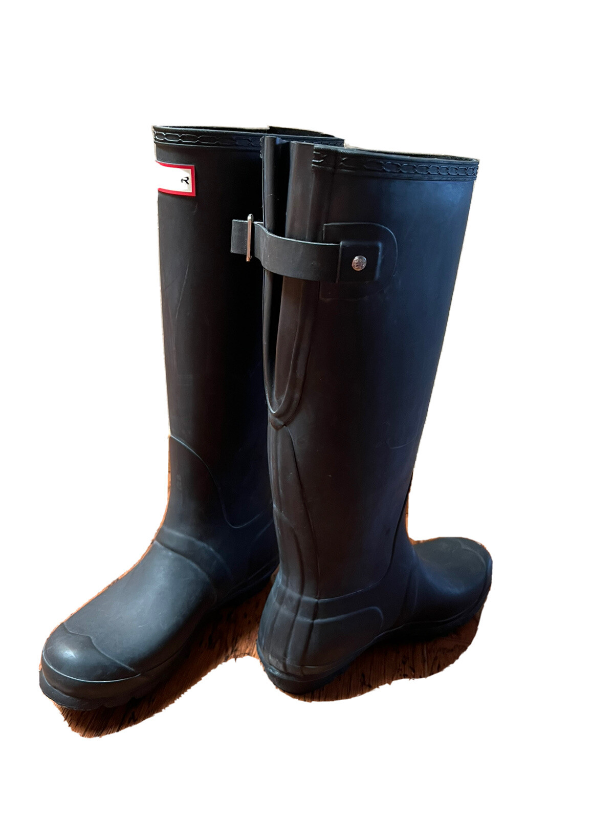 Hunter Original Women's Rain Boots Size 7 Waterproof Footwear-image