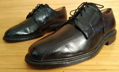 Allen Edmonds Hillcrest. Black Leather Dress Shoes. Men display picture 3