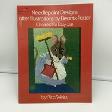 Needlepoint Designs after Illustrations by Beatrix Potter Vintage Pattern Book