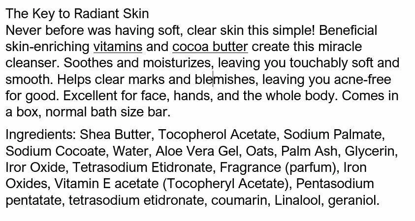 Jabón negro africano Madina manteca de cacao con vitamina E 3,5 oz (paquete de 6) Foto 3 de 4