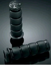 Kuryakyn ISO Grips For Dual Cable Throttle Black #6320 Harley Davidson NIB