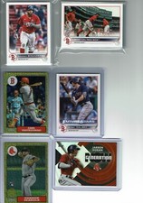 2022 Topps Baseball Series 1 & 2 Boston Red Sox Team Set (29) Base Cards ++