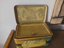 Boite en  tôle litho biscuit LU