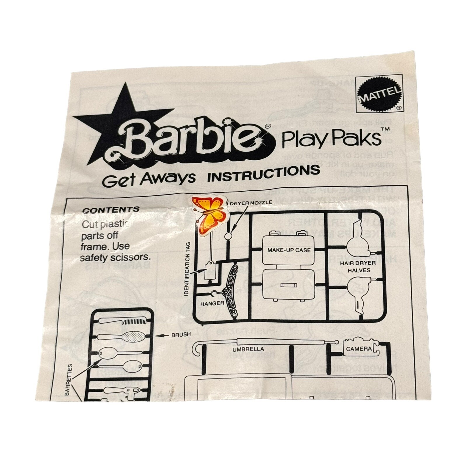 Tara Toy Fashion Doll Bedroom Case Barbie Style Vintage With Accessories eBay