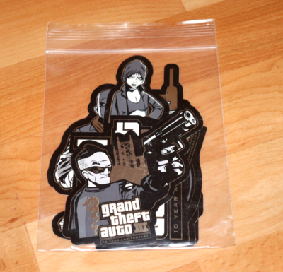 Grand Theft Auto III 3 10 Year Anniversary Promo Very Rare
