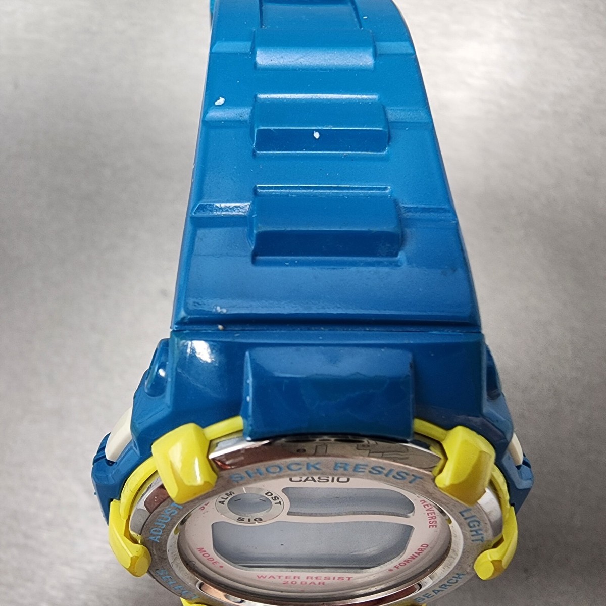 Casio Baby-G Watch Women 40mm Digital Blue Tone Round BG