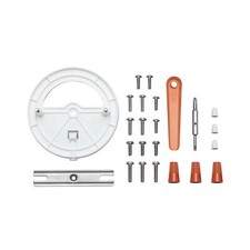 Ring Floodlight Cam Wired Plus Installation Accessory Kit With Screws Bracket