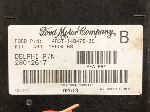 05 FORD MUSTANG FUSE BOX POWER MODULE BCM INTERIOR FUSEBOX 4R3T-14B476-BS B - Picture 4 of 13