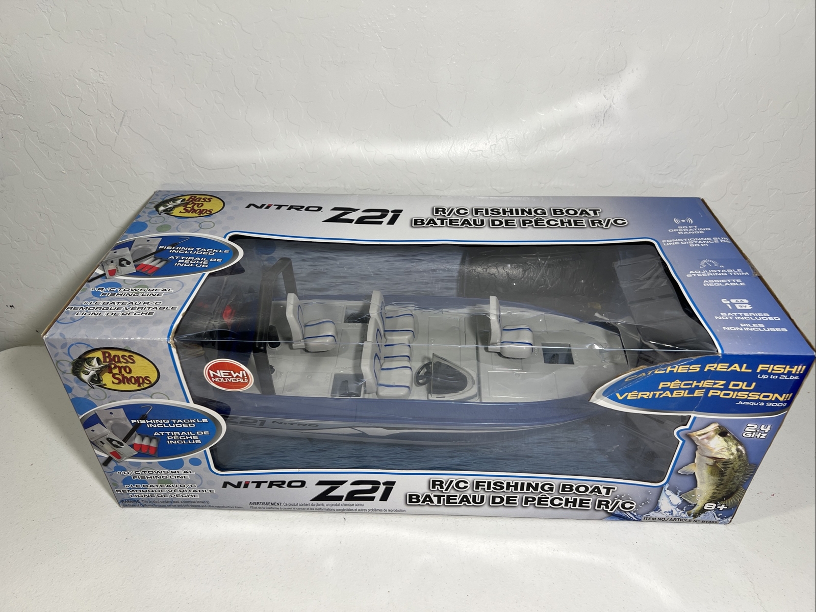 Remote Control Fishing Boat Bass Pro Shops BRAND for sale online eBay