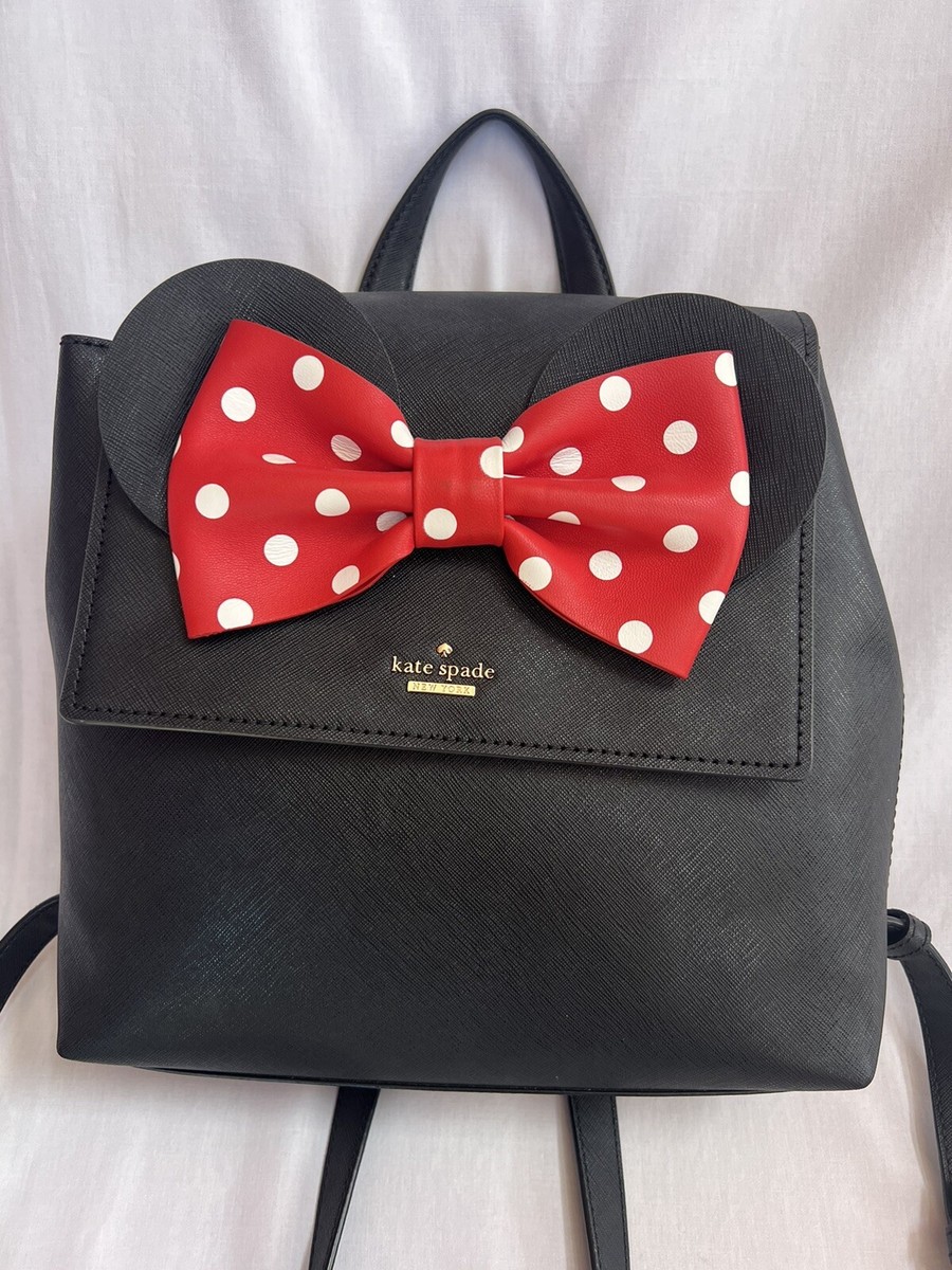 KATE SPADE Disney Minnie Mouse BACKPACK BLACK/RED | eBay display picture 2