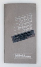 REFERENCE DATA FOR KODAK PROFESSIONAL PHOTO PRODUCTS BOOKLET
