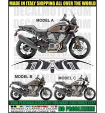 PAN AMERICA 1250 CVO BROWN STICKERS COMPATIBLE KIT