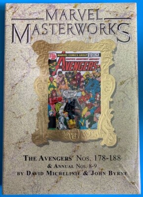 MARVEL MASTERWORKS 258 The Avengers Vol. 18 DIRECT VARIANT HARDCOVER SEALED!