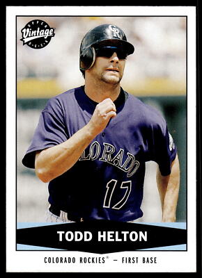 2004 Upper Deck Vintage Baseball Pick Your Card