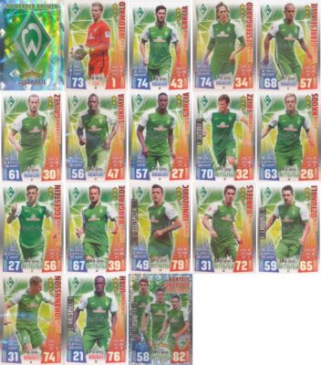 Match Attax 2015/16 - Einzelkarten 37-54 - aussuchen