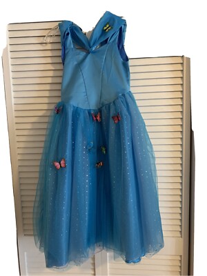 Disney Girl's Cinderella Live Action Movie Dress Up Dress Size S 4-6X Pre Owned | eBay Disney Girl's Cinderella Live Action Movie Dress Up Dress Size S 4-6X Pre Owned | eBay