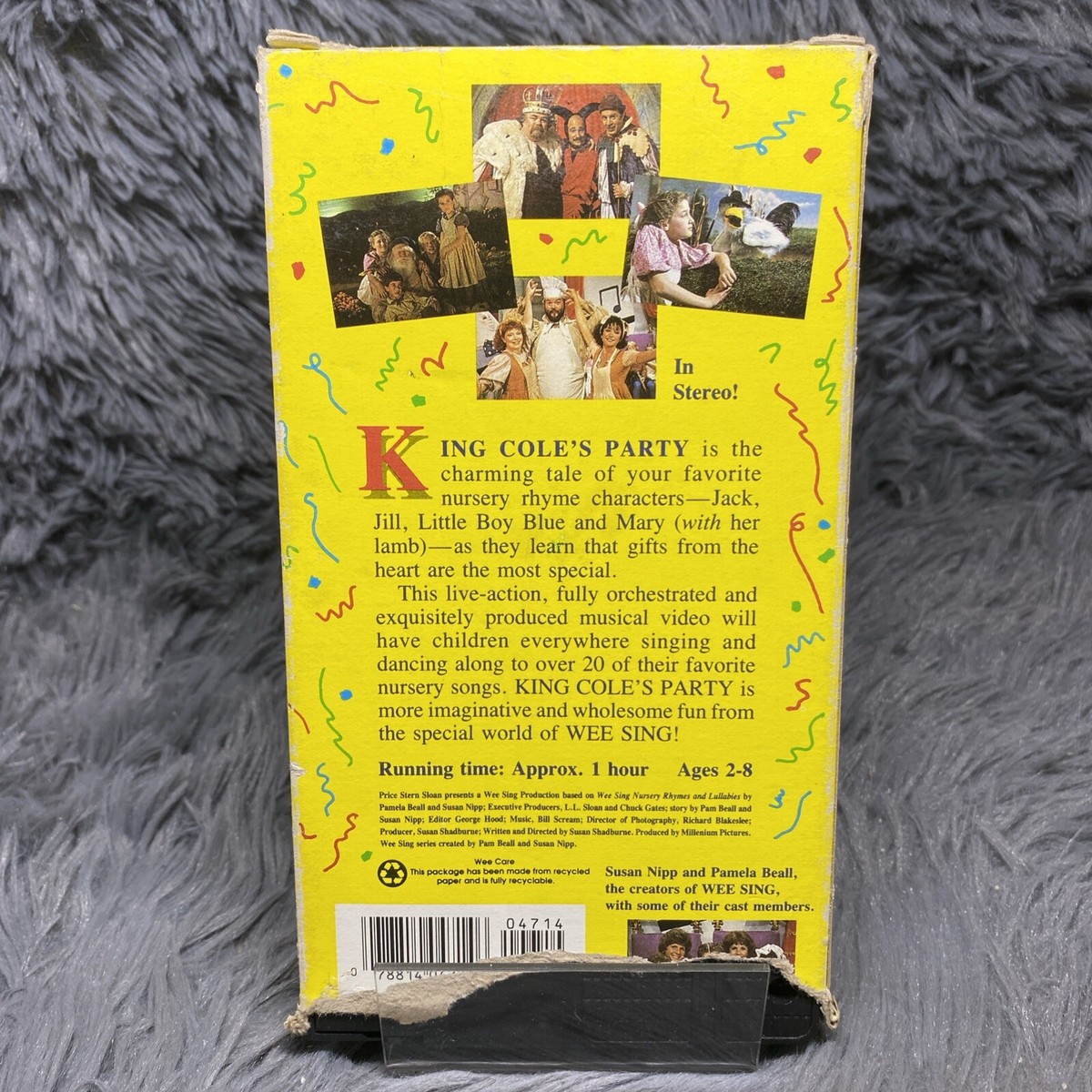 Wee Sing King Coles Party VHS Tape 1987 A Merry Musical