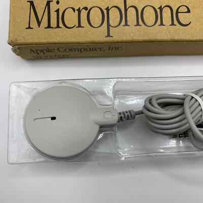 Apple Microphone 699-5103-B　新品未使用 VINTAGE Apple Computer Microphone 699-5103-A Original Packaging