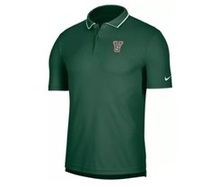 Nike Men's Mississippi Valley State Delta Devils Polo Green Shirt UV Sz L