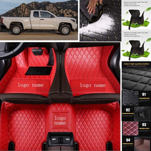 For Toyota Tundra Car Floor Mats Custom All Weather Waterproof Auto Cargo Liners - Imagen 13 de 36