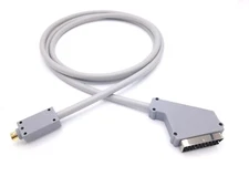 Premium RGB SCART Shielded Cable for Sega Saturn consoles (made in USA)