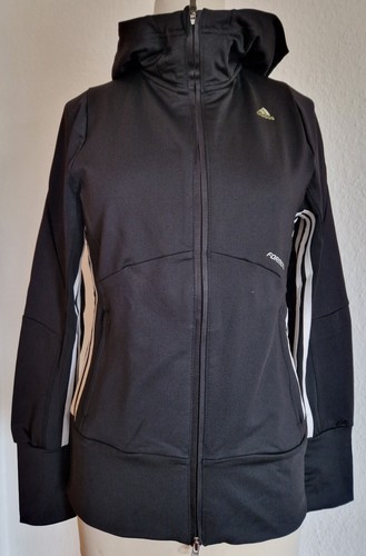 Adidas Sport Combi Jacke Hoody und Hose schwarz weiß Gr. 38 – nicht getragen - Bild 5 von 9