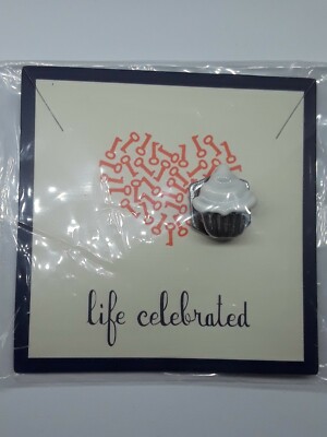 Keep Collective silver CUPCAKE vintage/original/RARE charm!