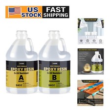 Medium to High Viscosity Epoxy Resin Kit - Safe  Easy for All Crafting Needs