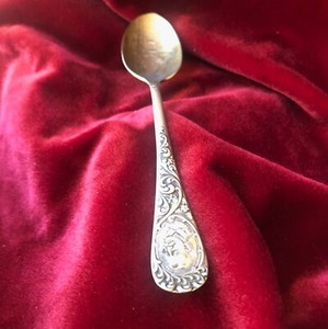 Flagship Olympia Admiral Dewey Antique Souvenir Spoon US Battleship Maine  *AI