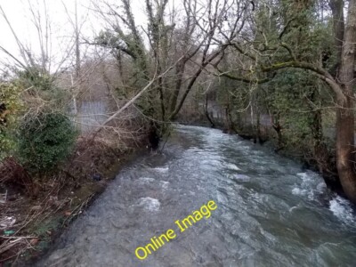 Foto 6x4 Wildwasser auf dem Sirhowy in Blackwood Blackwood \/Coed Duon Vi c2014
