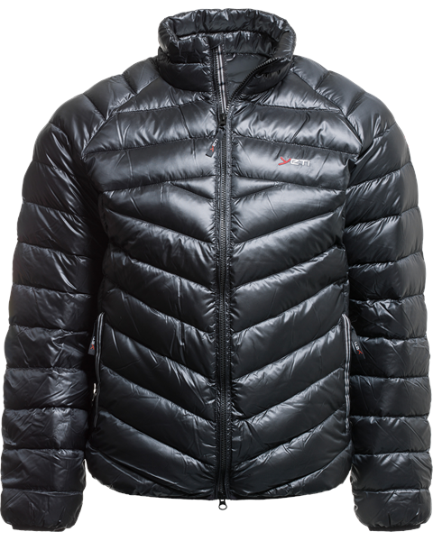Yeti Pyke black weiche und warme Daunenjacke