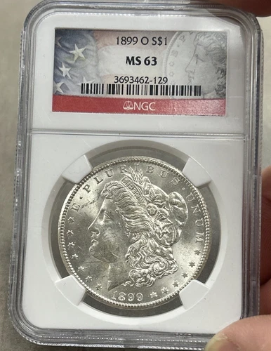 1899 O Morgan Dollar NGC MS 63 Beautiful Coin