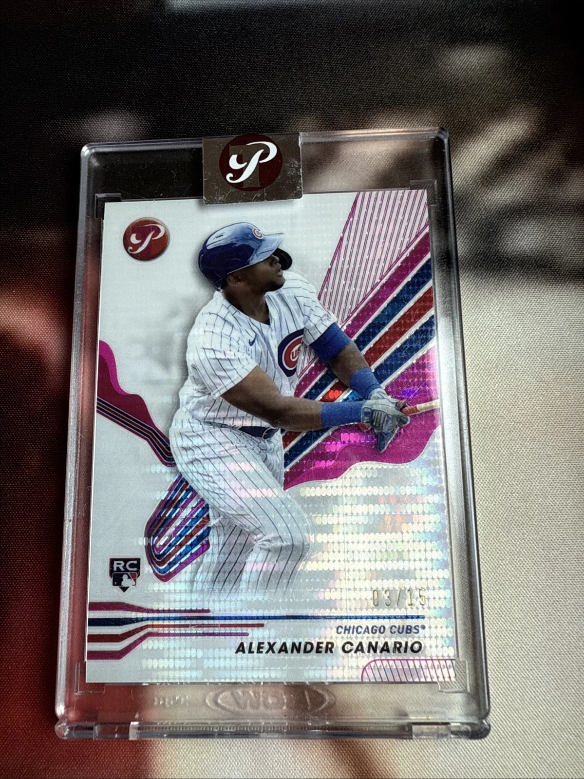 2024 Topps Pristine #80 Alexander Canario Pink Pristine Refractor Rookie /15