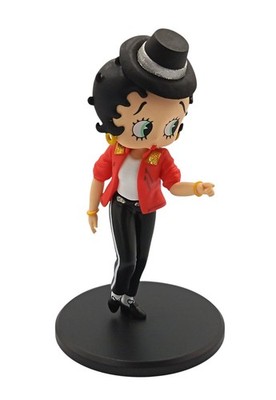 Figur BETTY BOOP DANCE: Moonwalk Michael Jackson - Höhe 12 cm PVC BB266