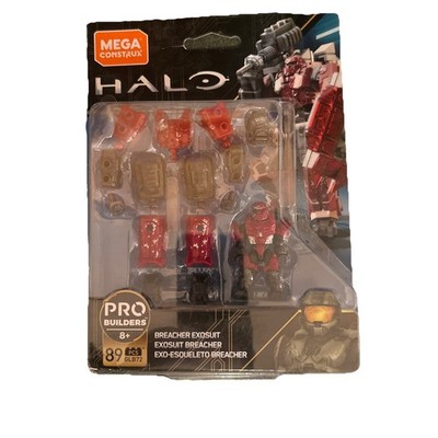 Mega construx Halo Breacher Exosuit 89 piece set, new with slight damage to pckg
