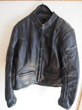 Frank Thomas "Lady Rider" leather motorcycle jacket Size 14