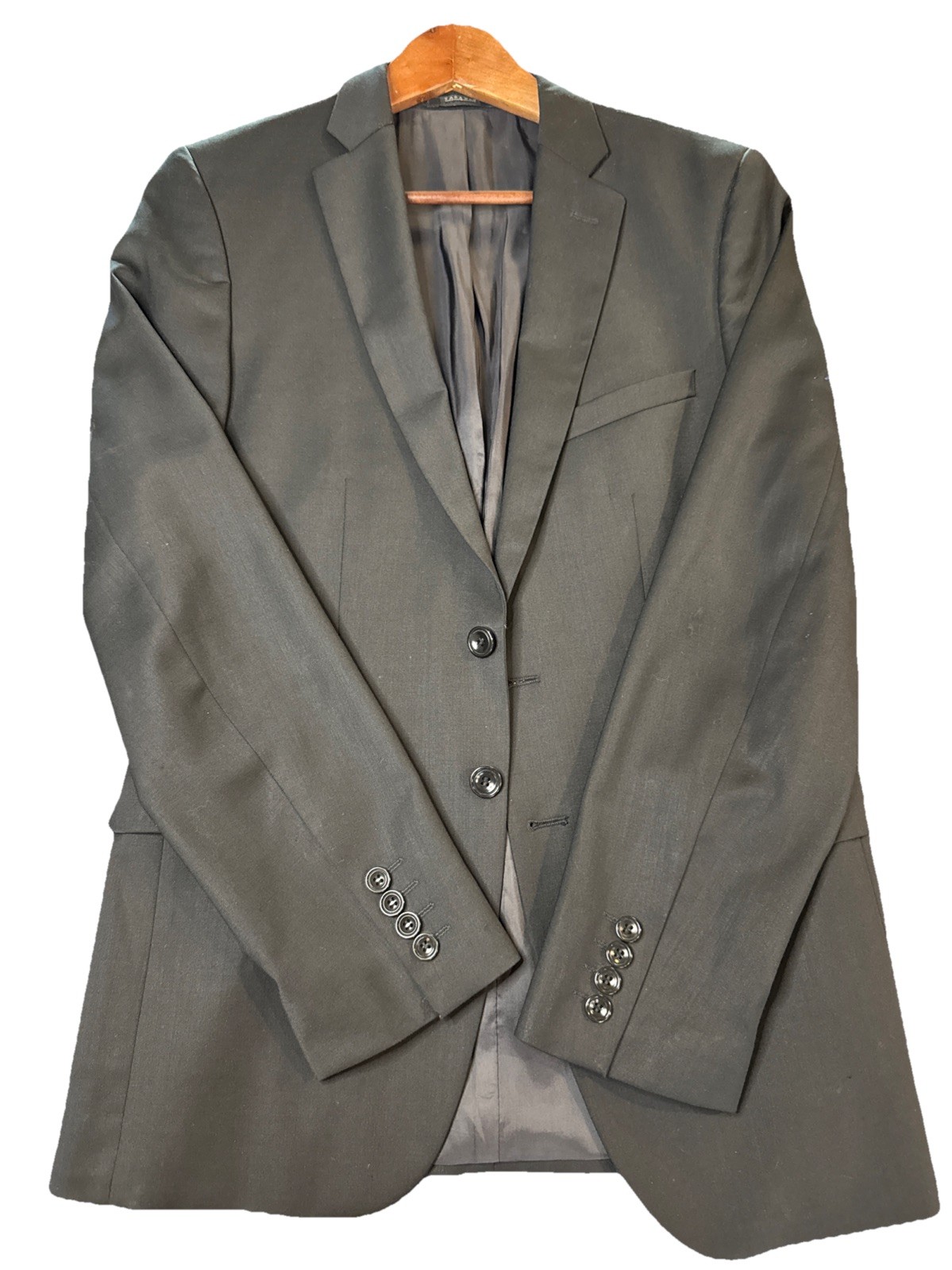 Zara Man Basic Collection Suit Jacket Size 36 Xt … - image 1