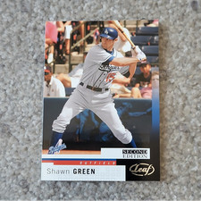 Leaf Second Edition Shawn Green Los Angeles Dodgers #149 Baseball Card 2004 MLB