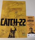 Catch 22 HULU Poster George Clooney Lewis Pullman SIGNED By Crew Cast — photo 2