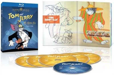 TOM AND JERRY THE GOLDEN ERA ANTHOLOGY 1940-1958 New Blu-ray All 114 Shorts